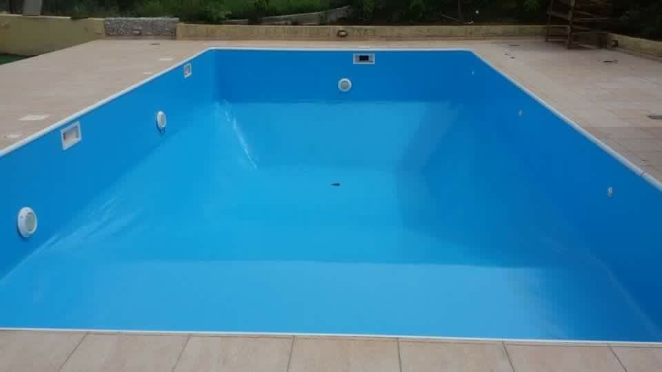 Swimming pool waterproofing